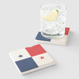 Posavasos De Piedra Bandera de Panamá