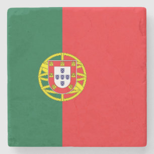 Posavasos De Piedra Bandera de Portugal