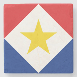 Posavasos De Piedra Bandera de Saba