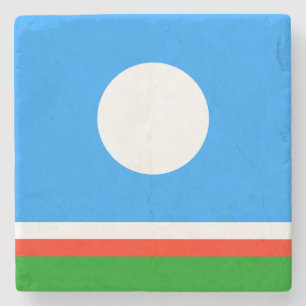 Posavasos De Piedra Bandera de Saja