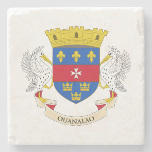 Posavasos De Piedra Bandera de San Bartolomé