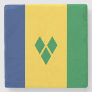 Posavasos De Piedra Bandera de San Vicente