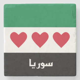 Posavasos De Piedra Bandera de Siria