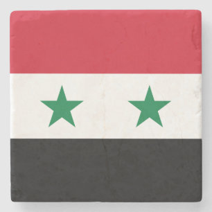 Posavasos De Piedra Bandera de Siria