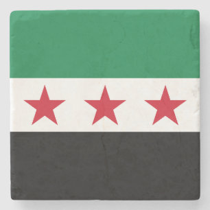 Posavasos De Piedra Bandera de Siria
