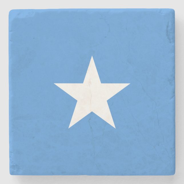 Posavasos De Piedra Bandera de Somalia (Anverso)