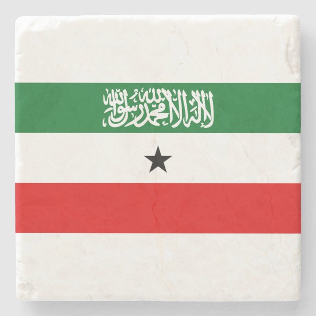 Posavasos De Piedra Bandera de Somaliland (Anverso)