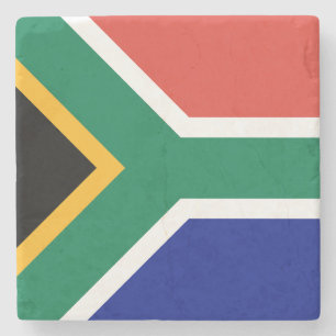 Posavasos De Piedra Bandera de Sudáfrica