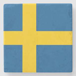 Posavasos De Piedra Bandera de Suecia