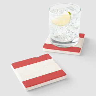 Posavasos De Piedra Bandera de Tahití