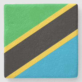 Posavasos De Piedra Bandera de Tanzania