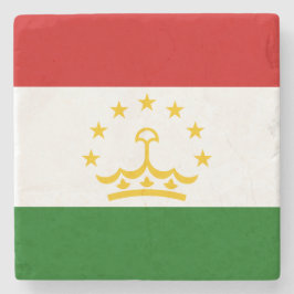 Posavasos De Piedra Bandera de Tayikistán (tayiko) (República de Tayik