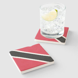 Posavasos De Piedra Bandera de Trinidad y Tobago