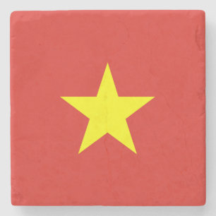 Posavasos De Piedra Bandera de Vietnam