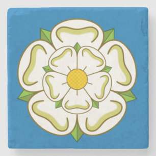 Posavasos De Piedra Bandera de Yorkshire (Reino Unido)