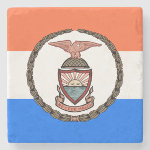 Posavasos De Piedra Bandera del Bronx (barrio de Nueva York)