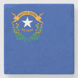 Posavasos De Piedra Bandera Estatal de Nevada