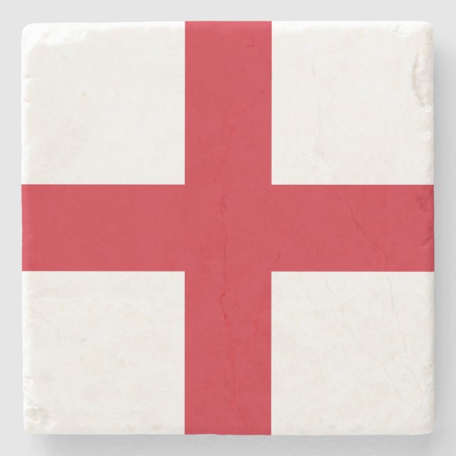 Posavasos De Piedra Bandera inglesa (Inglaterra) (Anverso)