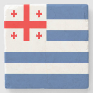Posavasos De Piedra Bandera patriótica de Adjara