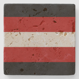 Posavasos De Piedra Bandera satánica (satanismo)