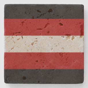 Posavasos De Piedra Bandera satánica (satanismo)