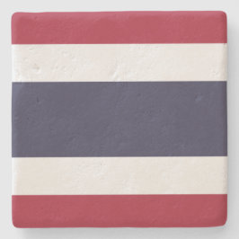 Posavasos De Piedra Bandera tailandesa (Tailandia)