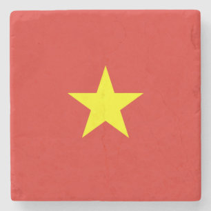 Posavasos De Piedra Bandera vietnamita (Vietnam)