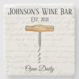 Posavasos De Piedra Bar de vinos de familia Vintage Signature