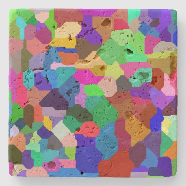 Posavasos De Piedra Barandilla de barro Travertine (Anverso)