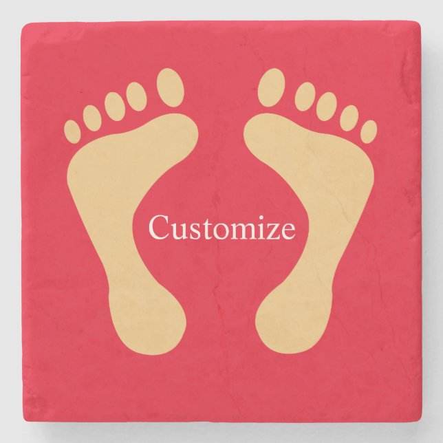Posavasos De Piedra Barefoot Beach Bum Thunder_Cove (Anverso)