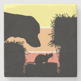 Posavasos De Piedra Barn Hunt Nose Work: Trabajo de Olfato de Perro y 