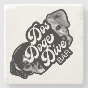 Posavasos De Piedra Barra de submarinismo Dos Doge