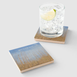 Posavasos De Piedra Beach Grass por Shirley Taylor