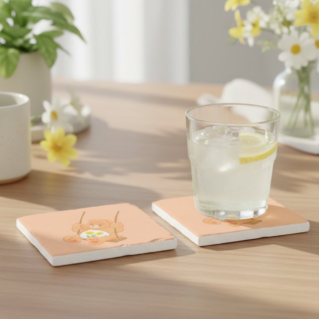 Posavasos De Piedra Bear Stone Coaster (Subido por el creador)