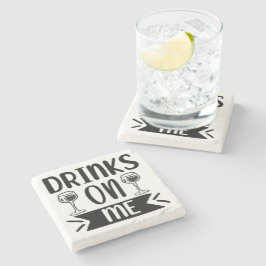 Posavasos De Piedra Bebidas Sobre Mí