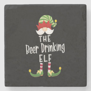 Posavasos De Piedra Beer Beer Elf Group Navidades Cumpleaños
