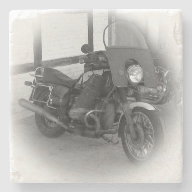 Posavasos De Piedra Beer Motorcycle Coaster 2 (Anverso)