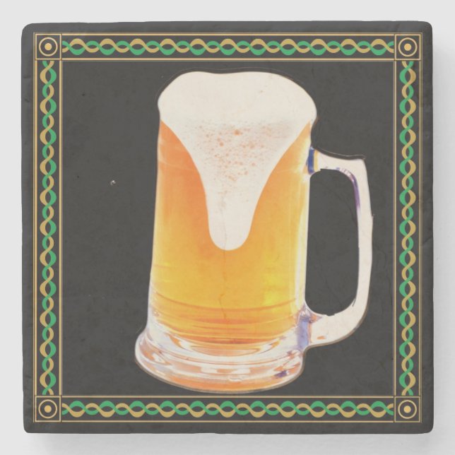 Posavasos De Piedra Beer Mug Marble Stone (Anverso)