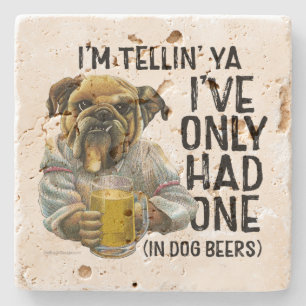 Posavasos De Piedra Beers de perro