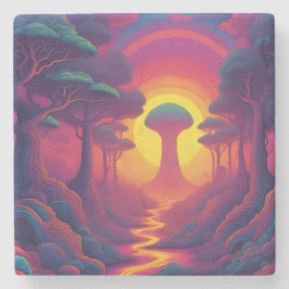 Posavasos De Piedra Beginning of The Fall Art