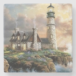 Posavasos De Piedra Bella Artes del faro de piedra