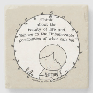 Posavasos De Piedra Belleza de la vida