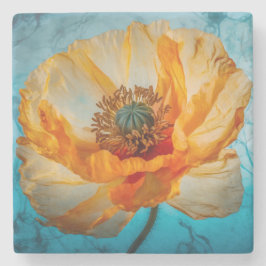 Posavasos De Piedra Belleza naranja