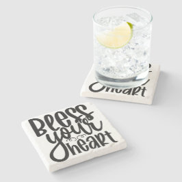 Posavasos De Piedra Bendito sea tu corazón