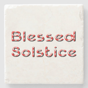 Posavasos De Piedra Bendito solsticio