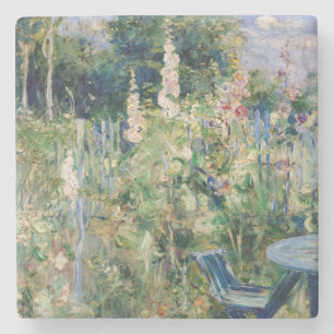Posavasos De Piedra Berthe Morisot - Rosas Trébol / Malvarrosas