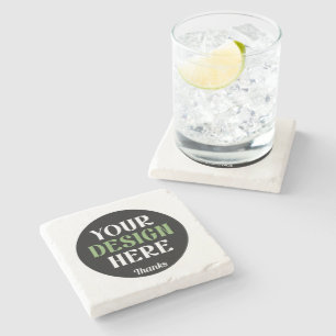 Posavasos De Piedra beso hershey® personalizado, único, elegante y min