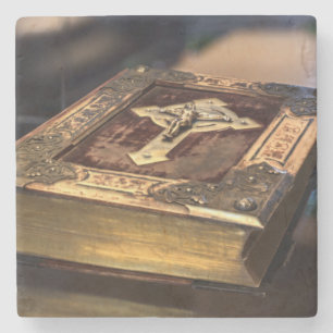 Posavasos De Piedra Biblia cristiana antigua