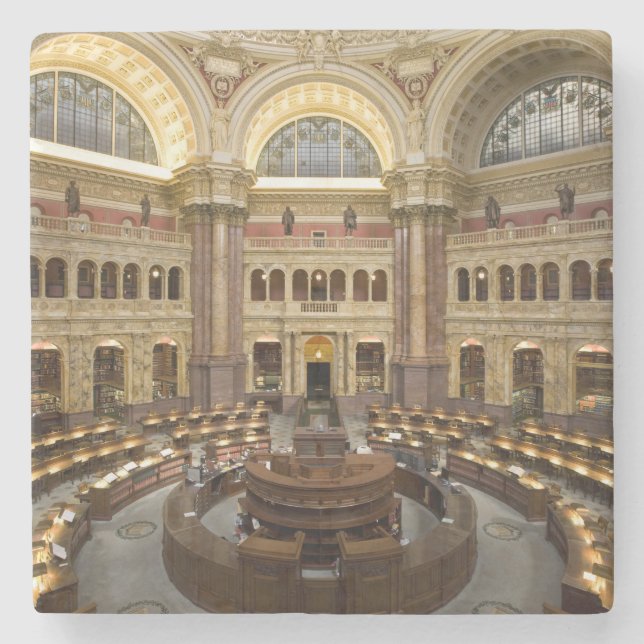 Posavasos De Piedra Biblioteca del Congreso (Anverso)
