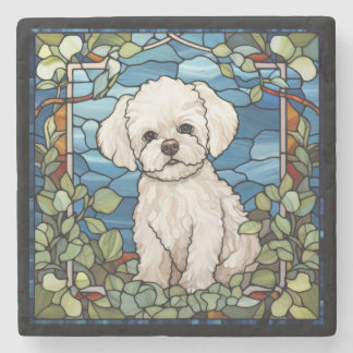 Posavasos De Piedra Bichon Frise